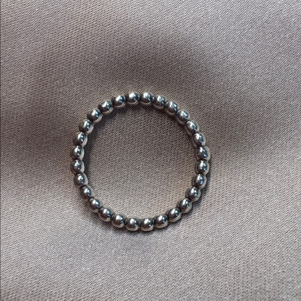 PANDORA Sterling Silver Beaded Ring - Picture 2 of 3